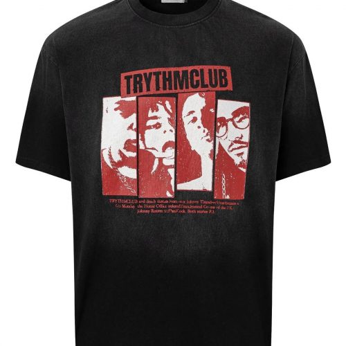 Men's Graphic Short Sleeve Oversized T-Shirt